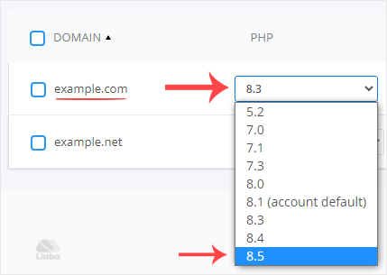 cp-cl-current-php-version-option.gif